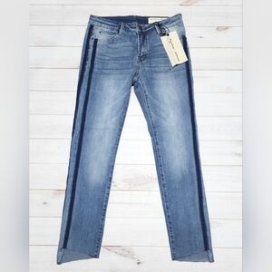 Mystree Premium Skinny Cropped Denim Jean Size 26 - New With Tags
